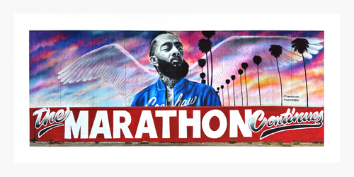 Nipsey Hussle Mural Print