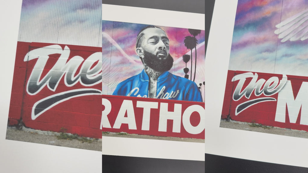 Nipsey Hussle Mural Print